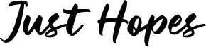 Just Hopes Font