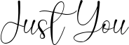Just You Font