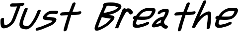 JustBreatheBdObl7.otf