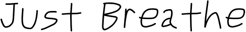 JustBreatheObl1.otf