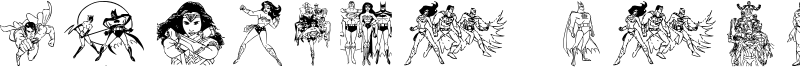 Justice League Font