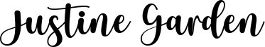Justine Garden Font