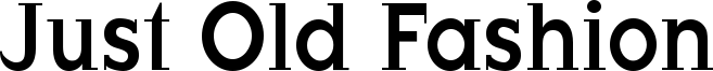 JustOldFashion-Condensed.ttf