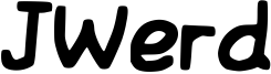 JWerd Font