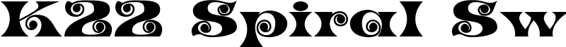K22 Spiral Swash.otf