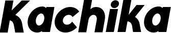 Kachika Font