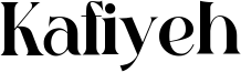 Kafiyeh Font