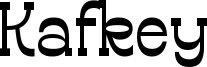 Kafkey Font
