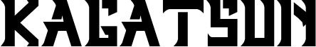 Kagatsun Font