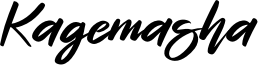 Kagemasha Font