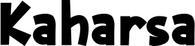 Kaharsa Font