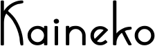 Kaineko Bold.otf