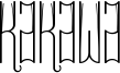 Kakawa Font