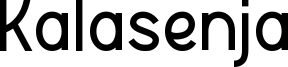 Kalasenja Font
