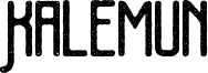 Kalemun Font