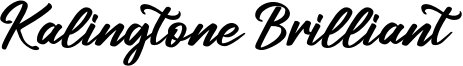 Kalingtone Brilliant Font