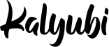 Kalyubi Font