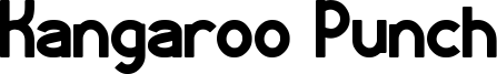 KANGAROO Punch bold.ttf