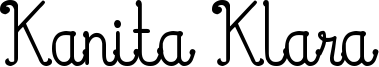 Kanita Klara Font