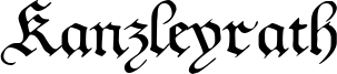 Kanzleyrath Font