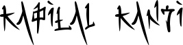 Kapital Kanji Font