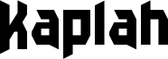 Kaplah Font