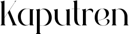 Kaputren Font