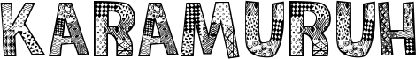 Karamuruh Font