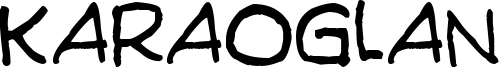 Karaoglan Font