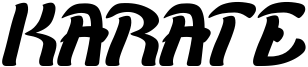 Karate Font