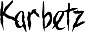 Karbetz Font