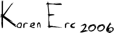 Karen Erc 2006 Font