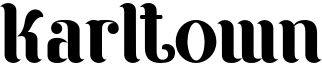 Karltown Font