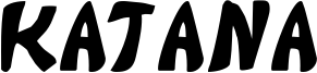 Katana Font