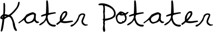 Kater Potater Font