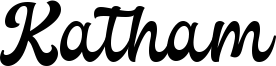 Katham Font