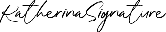 Katherina Signature Font