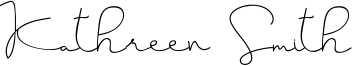 Kathreen Smith Font