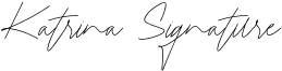 Katrina Signature Font
