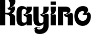 Kayino Font