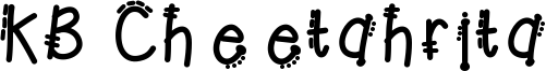KB Cheetahrita Font