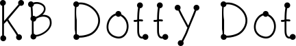KB Dotty Dot Font