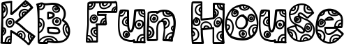 KB Fun House Font