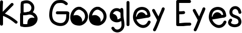 KB Googley Eyes Font