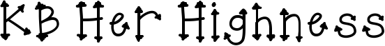 KB Her Highness Font