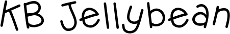 KB Jellybean Font