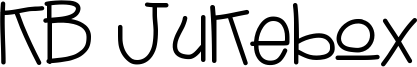 KB Jukebox Font