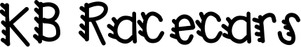 KB Racecars Font