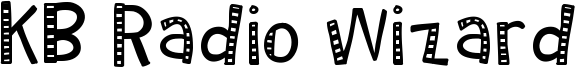 KB Radio Wizard Font