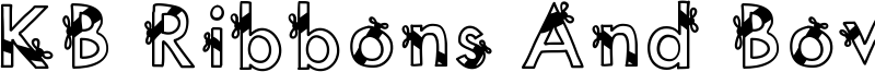 KB Ribbons And Bows Font
